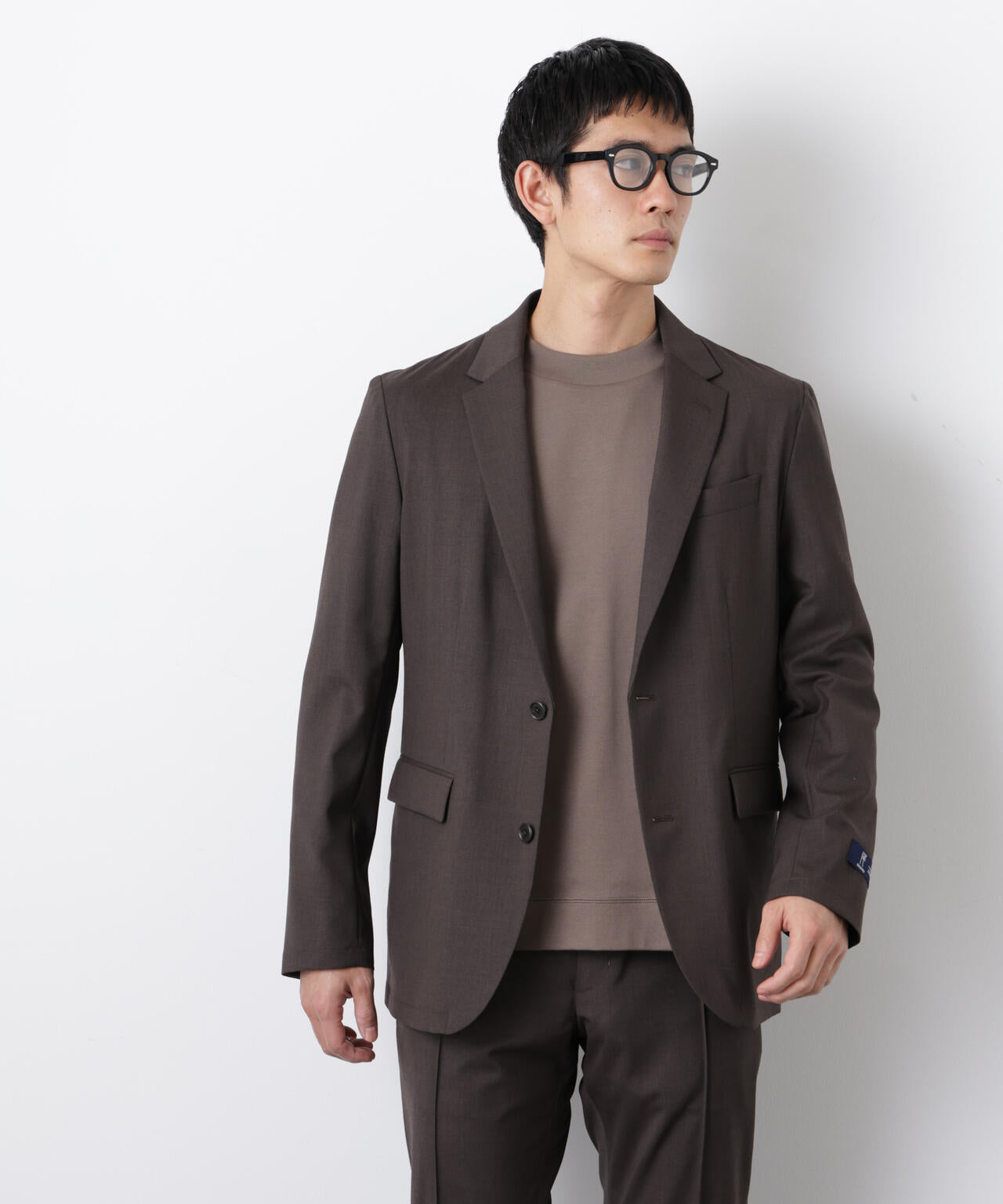 ｢DamerinoSelect｣JAPANfabricウールストレッチジャケット（セットアップ可） 6686117201