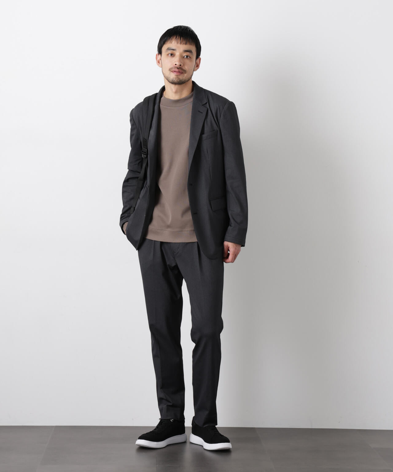 大人気セットアップ】｢Damerino｣ 軽量ジャージーデニムライク