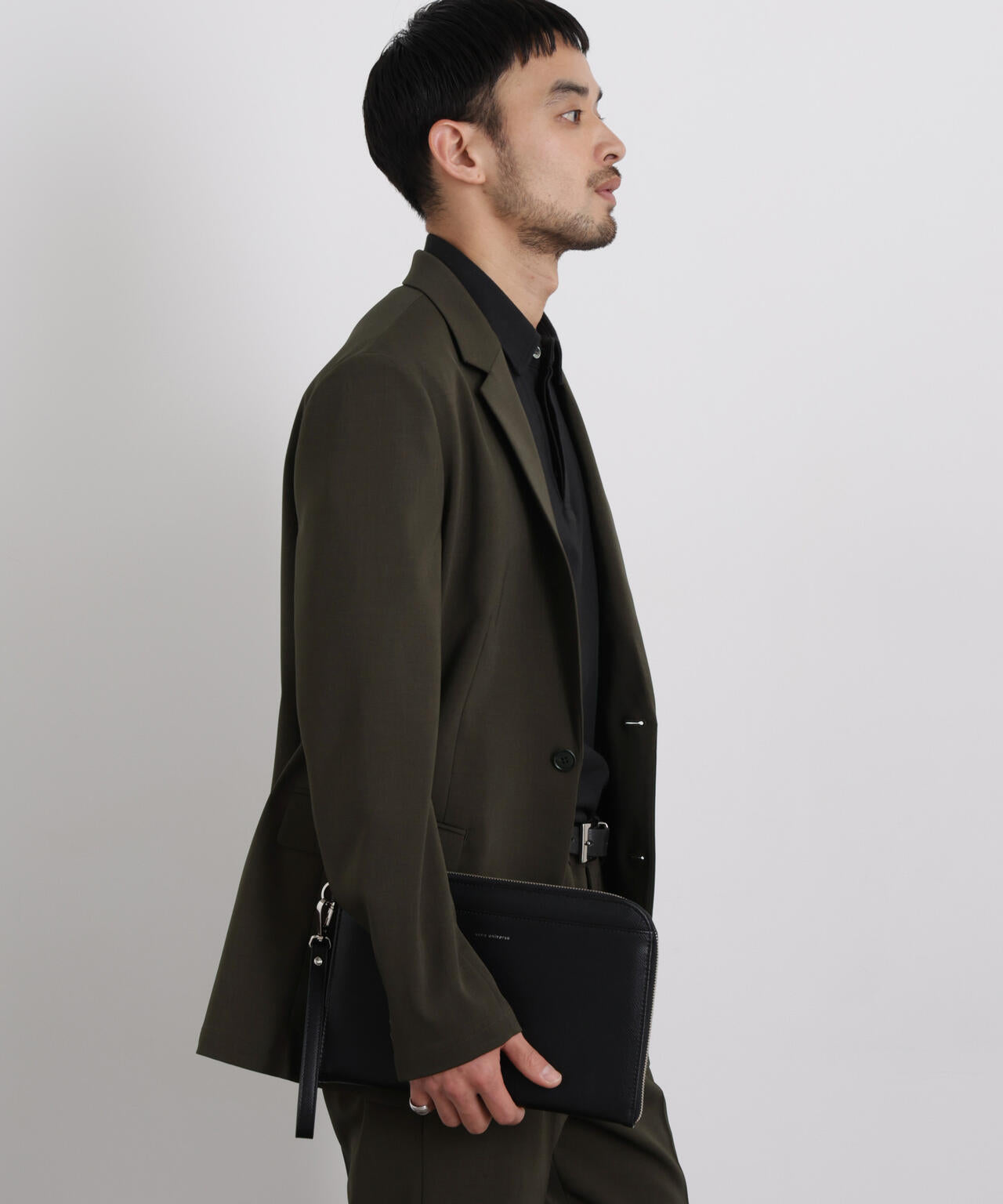 【大人気セットアップ】｢Damerino｣ クールタッチストレッチセットアップ/接触冷感.UVカット 6686118204