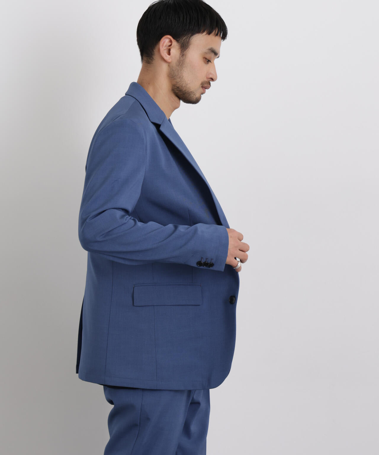 【大人気セットアップ】｢Damerino｣ クールタッチストレッチセットアップ/接触冷感.UVカット 6686118204