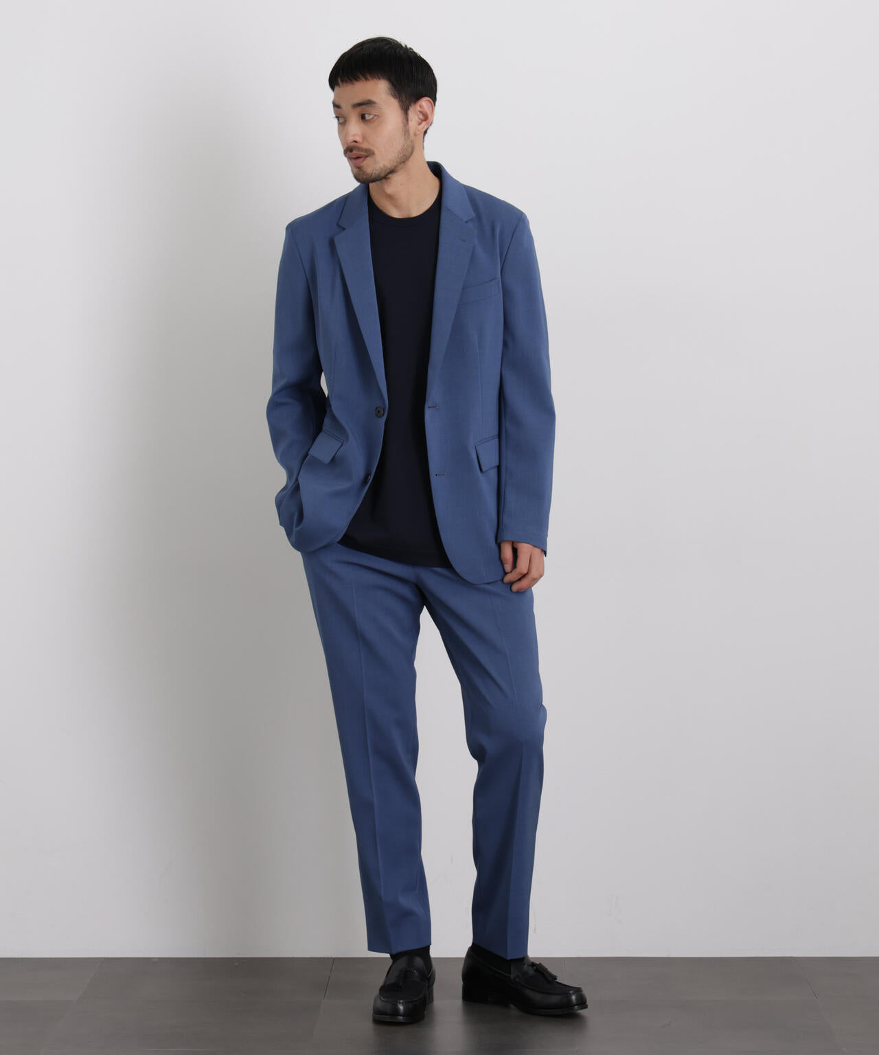 【大人気セットアップ】｢Damerino｣ クールタッチストレッチセットアップ/接触冷感.UVカット 6686118204