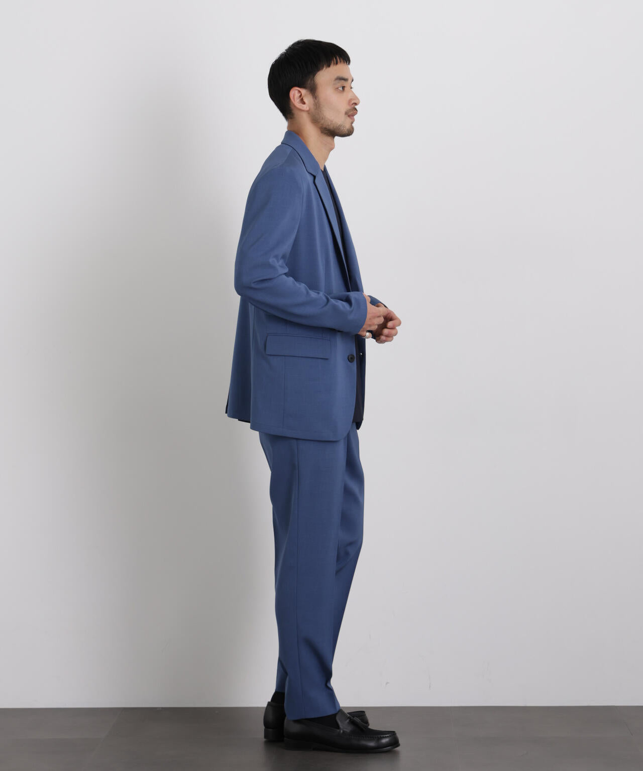 【大人気セットアップ】｢Damerino｣ クールタッチストレッチセットアップ/接触冷感.UVカット 6686118204