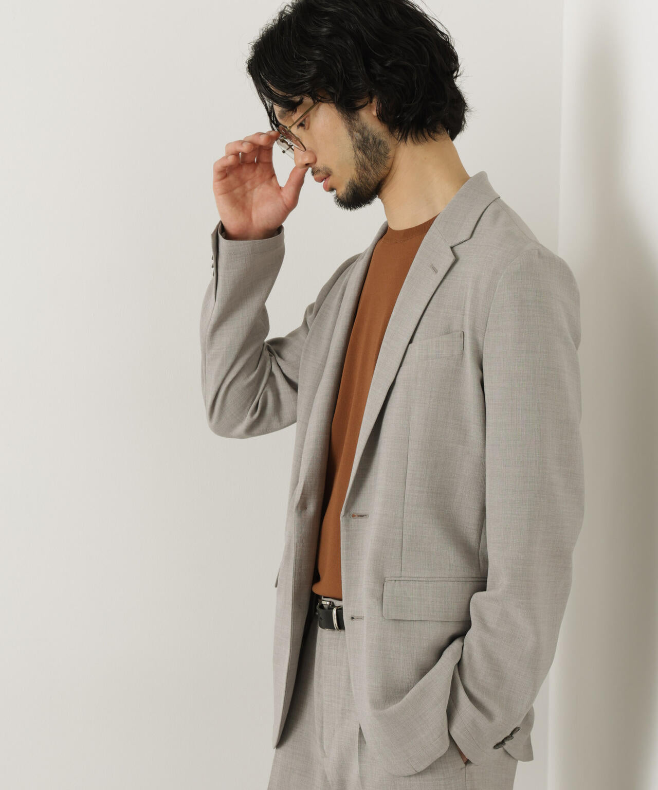 【大人気セットアップ】｢Damerino｣Reflax(R)キャンバスセットアップ/吸水速乾・防シワ 6686118205