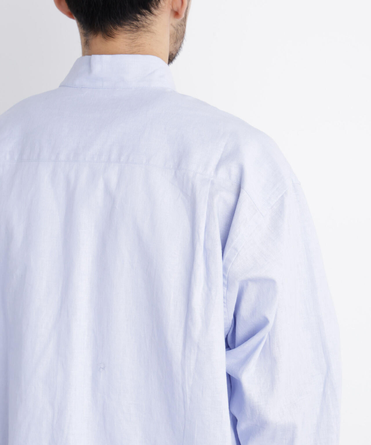 「FRENCH LINEN」リネンコットンスタンドシャツ 6686120202