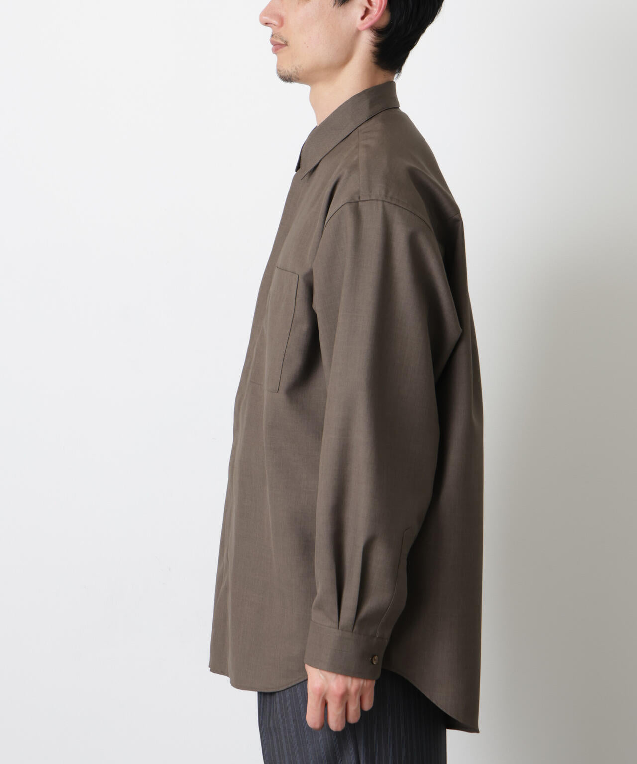 ｢Gavante｣ドライギャバレギュラーカラーシャツ 6686120204