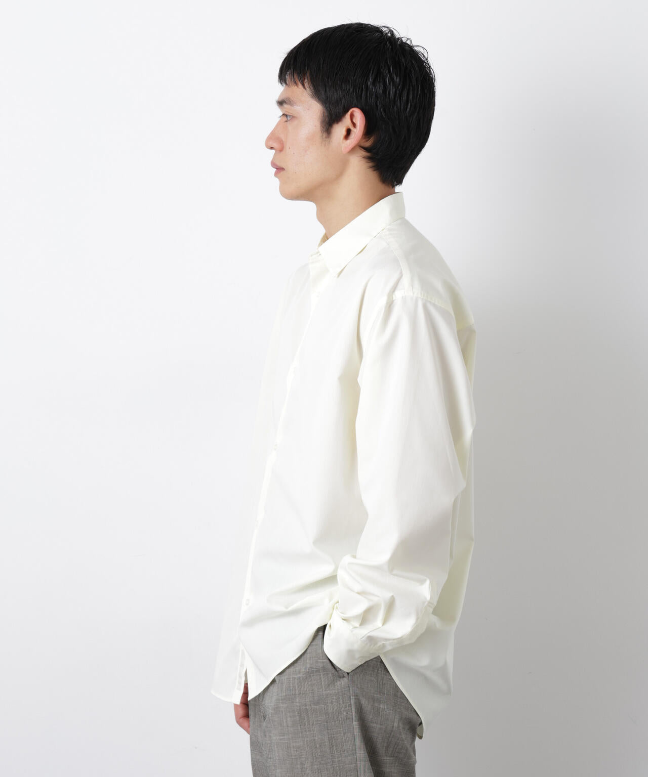 「大人のワイドシャツ」レギュラーカラー 長袖 6686120206