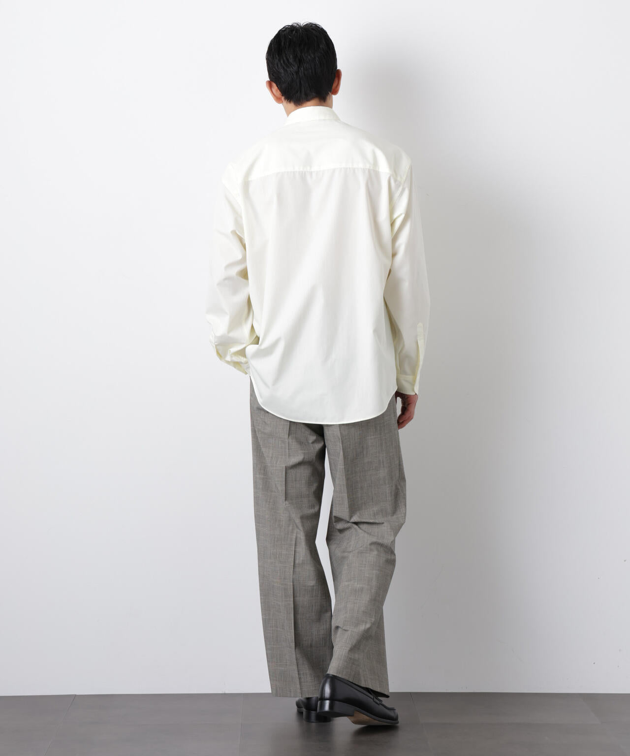 「大人のワイドシャツ」レギュラーカラー 長袖 6686120206