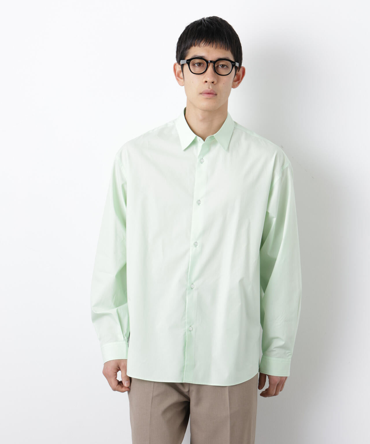 「大人のワイドシャツ」レギュラーカラー 長袖 6686120206