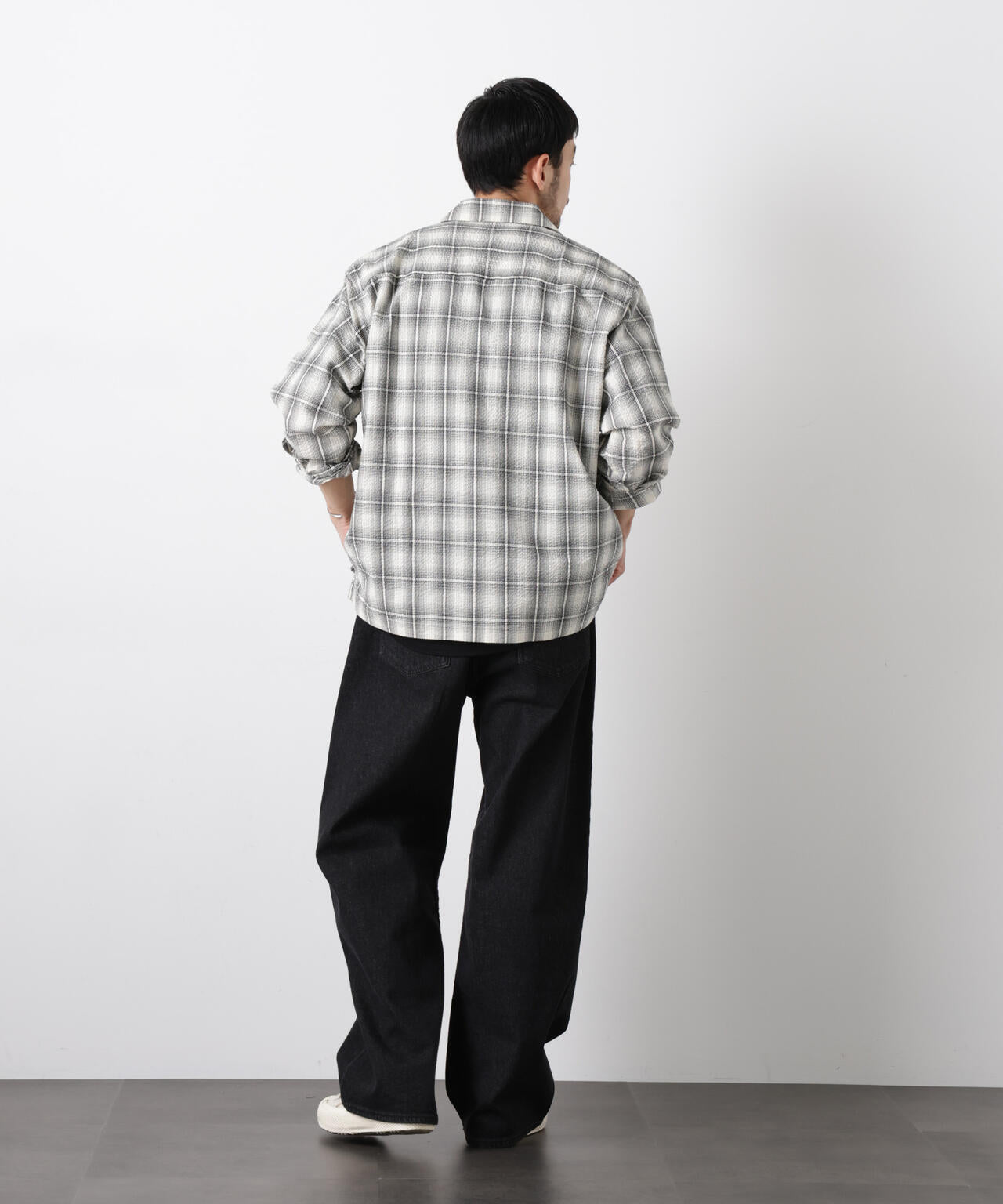 マイクロシアサッカーチェックシャツ