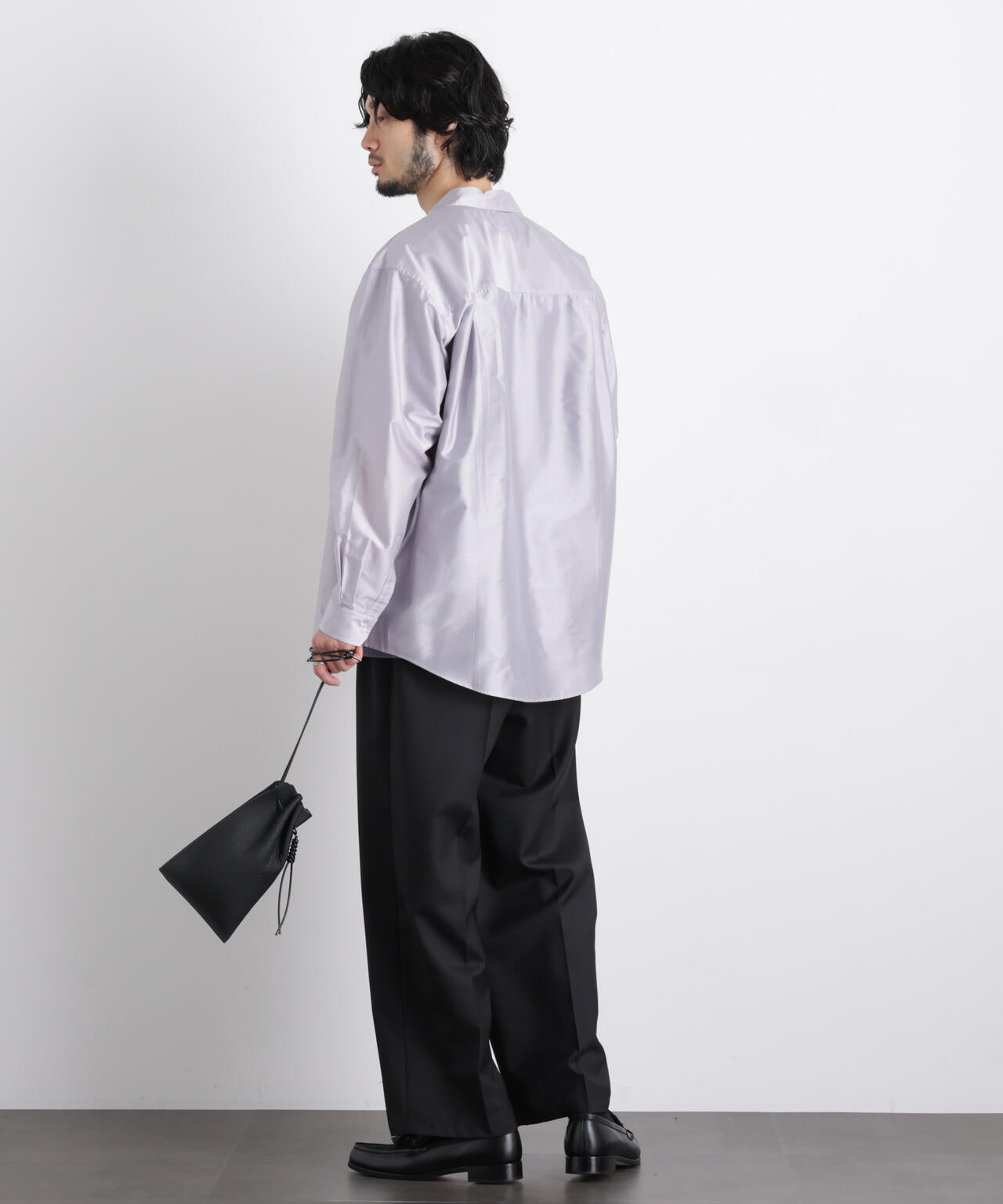 ｢OtoNANO｣ 大人のワイドシャツ テーラードカラーシャツ 6686120214