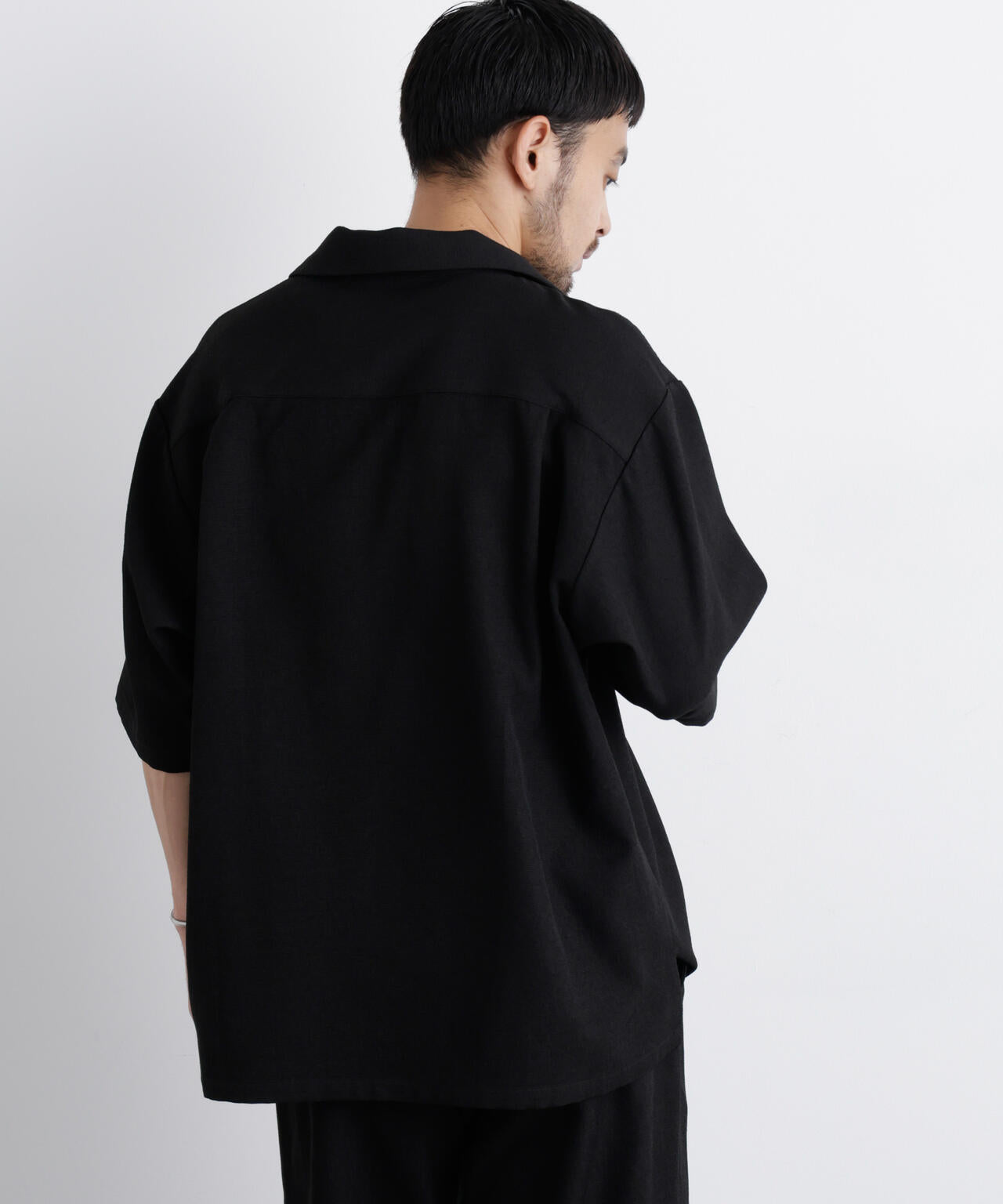 「Meaningful Continuity」coveross(R) EOS ポリエステルブッチャースキッパーシャツ 6686121204