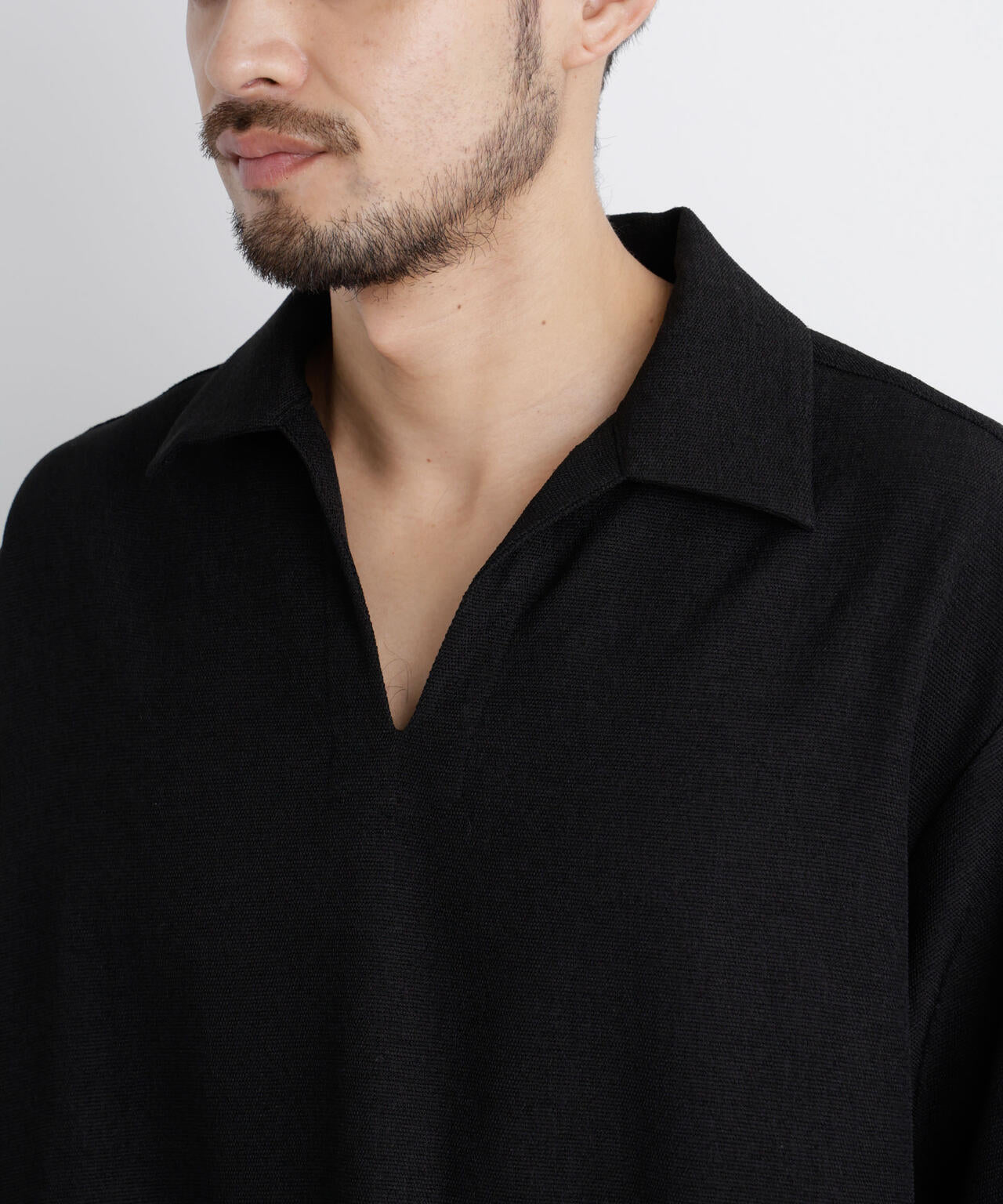 「Meaningful Continuity」coveross(R) EOS ポリエステルブッチャースキッパーシャツ 6686121204