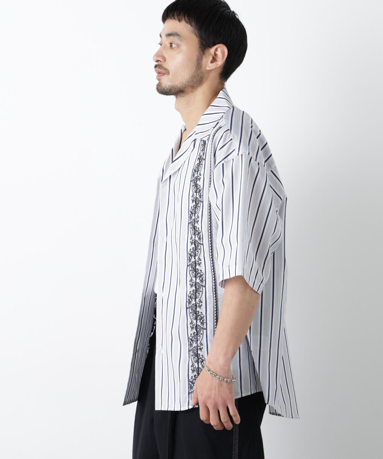 ｢OtoNANO｣×masoret 刺繍シャツ 6686121223