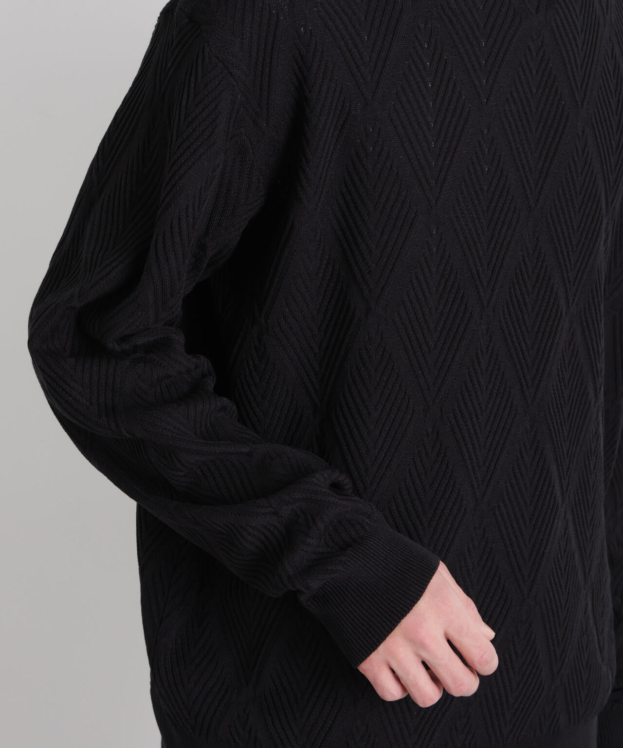 ハイツイストテクスチャーニット 6686122202