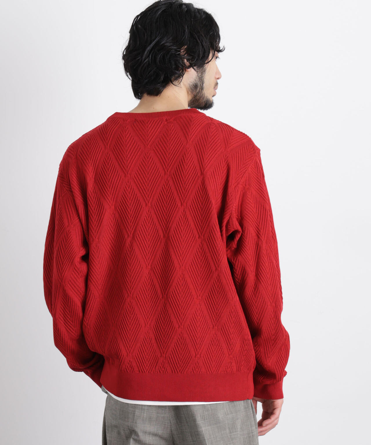 ハイツイストテクスチャーニット 6686122202