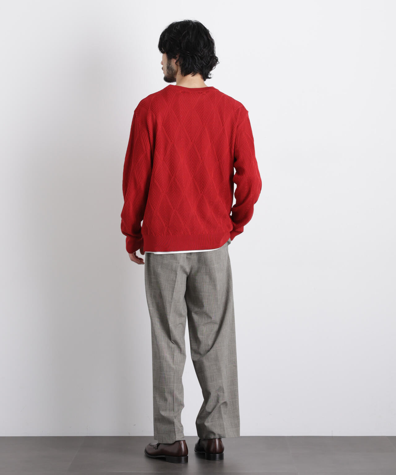 ハイツイストテクスチャーニット 6686122202