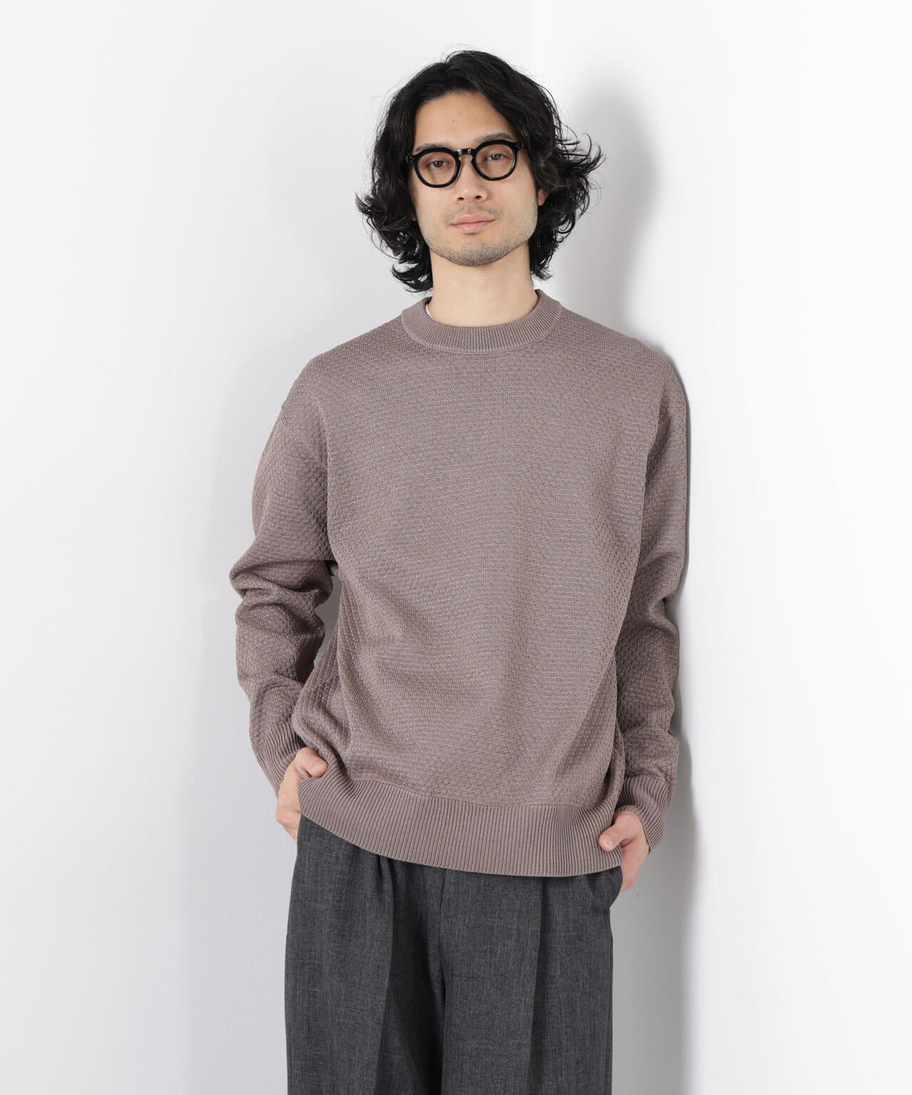 ギマクルーネックプルオーバー