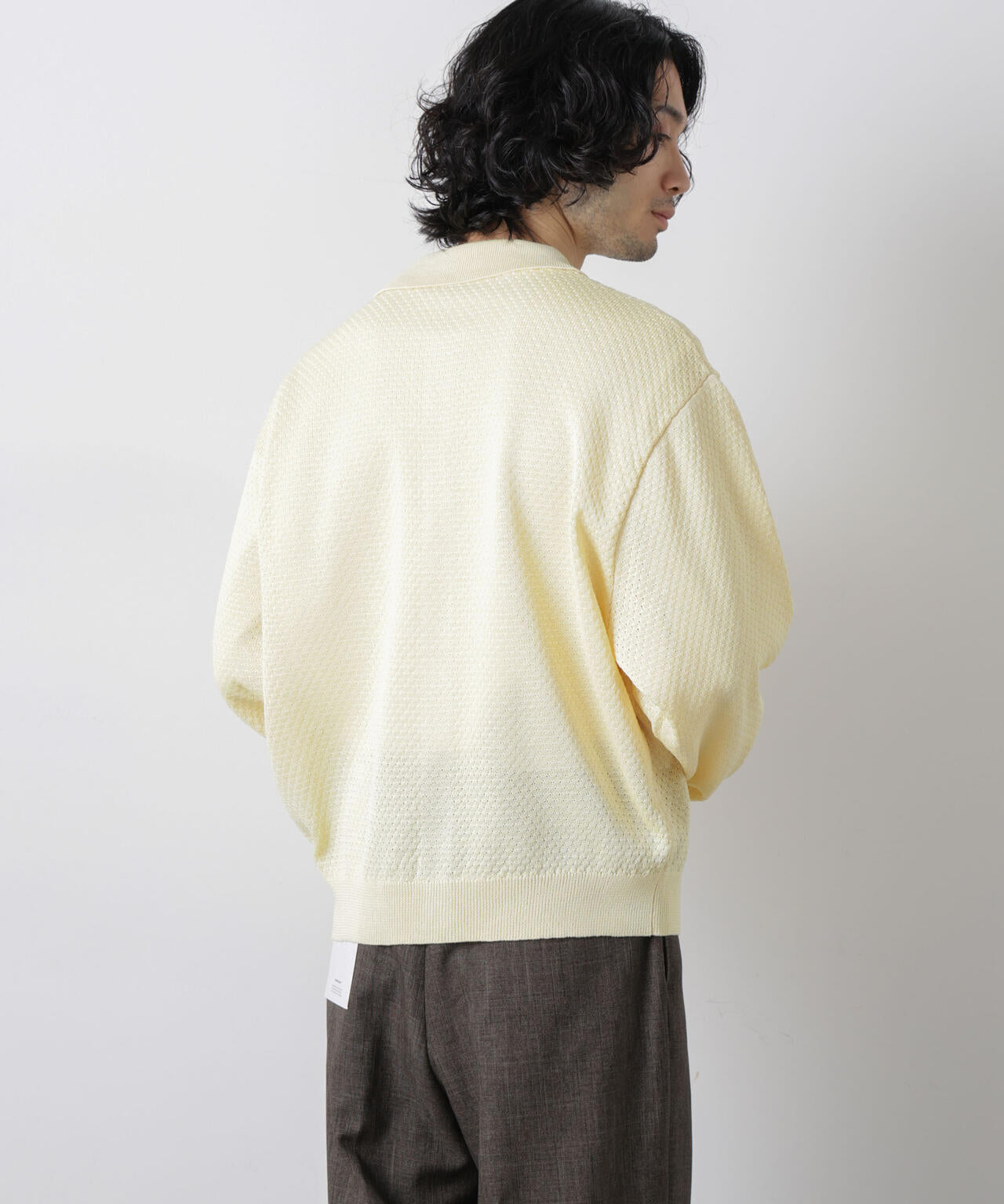 ギマポロカラーニットジャケット 6686122204