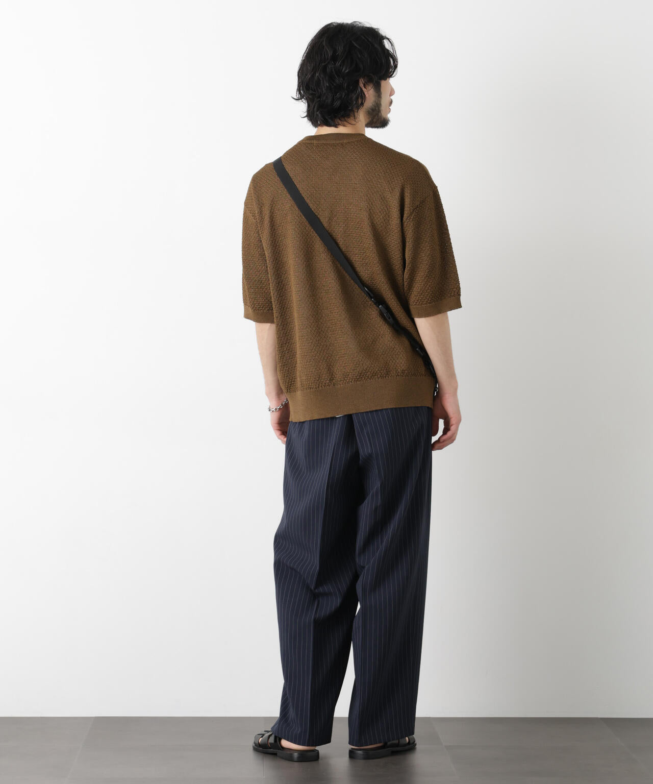 ギマクルーネック ニットTシャツ 6686122207