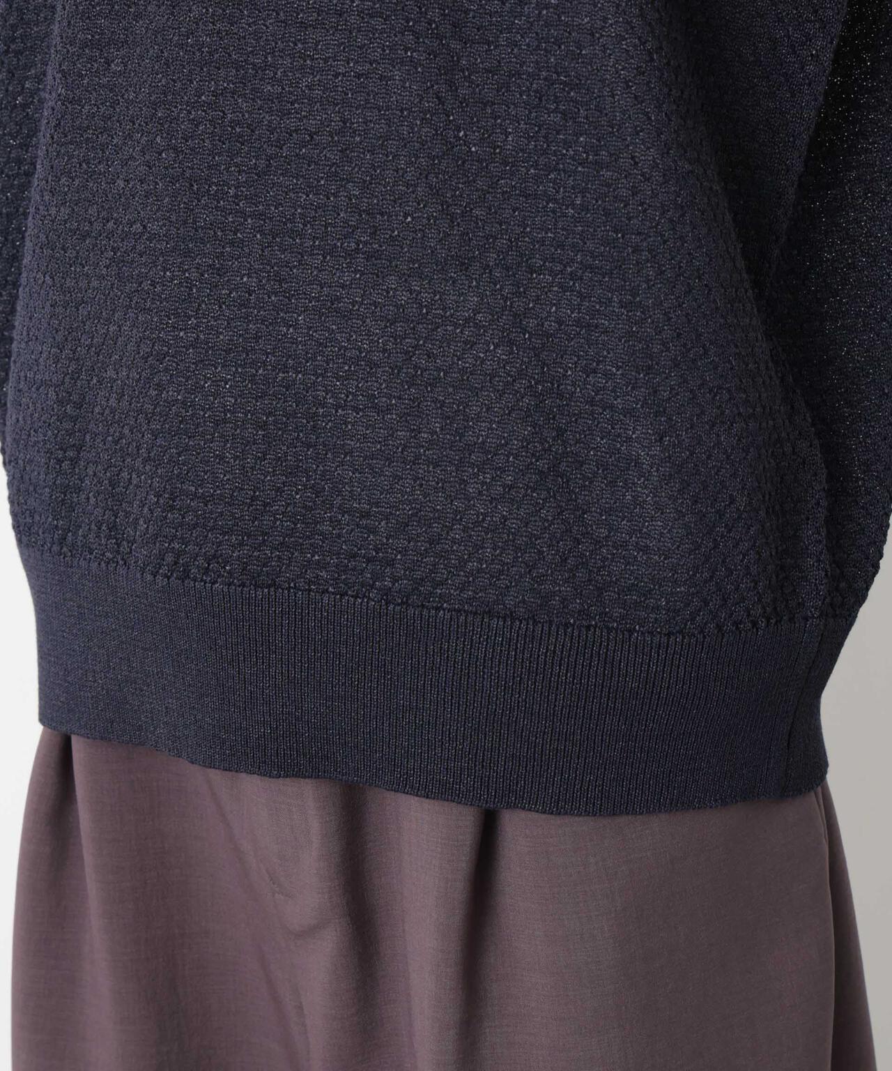 ギマクルーネック ニットTシャツ 6686122207