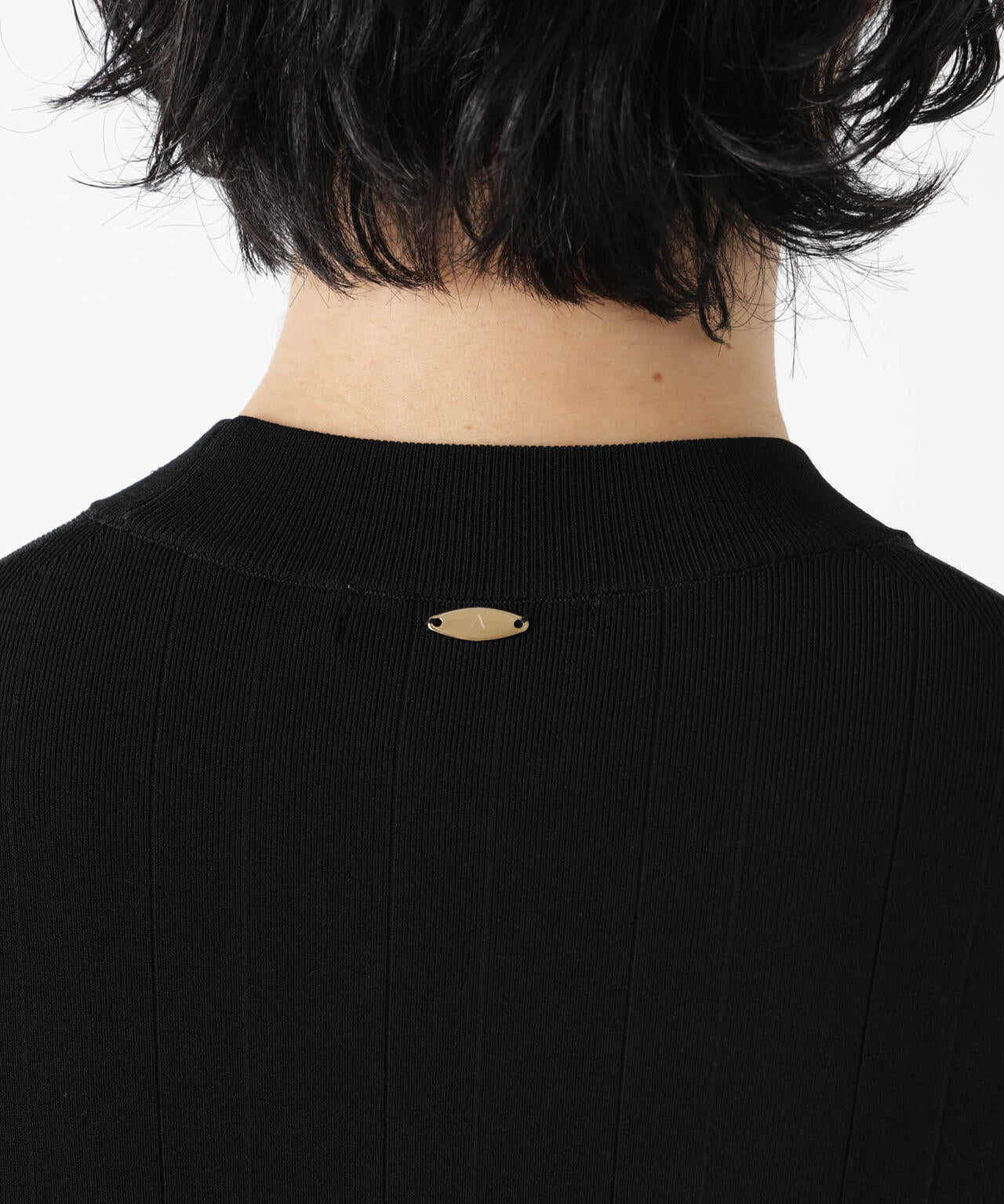 ｢ASSEMBLANC｣ 針抜きクルーネックニット 6686122208