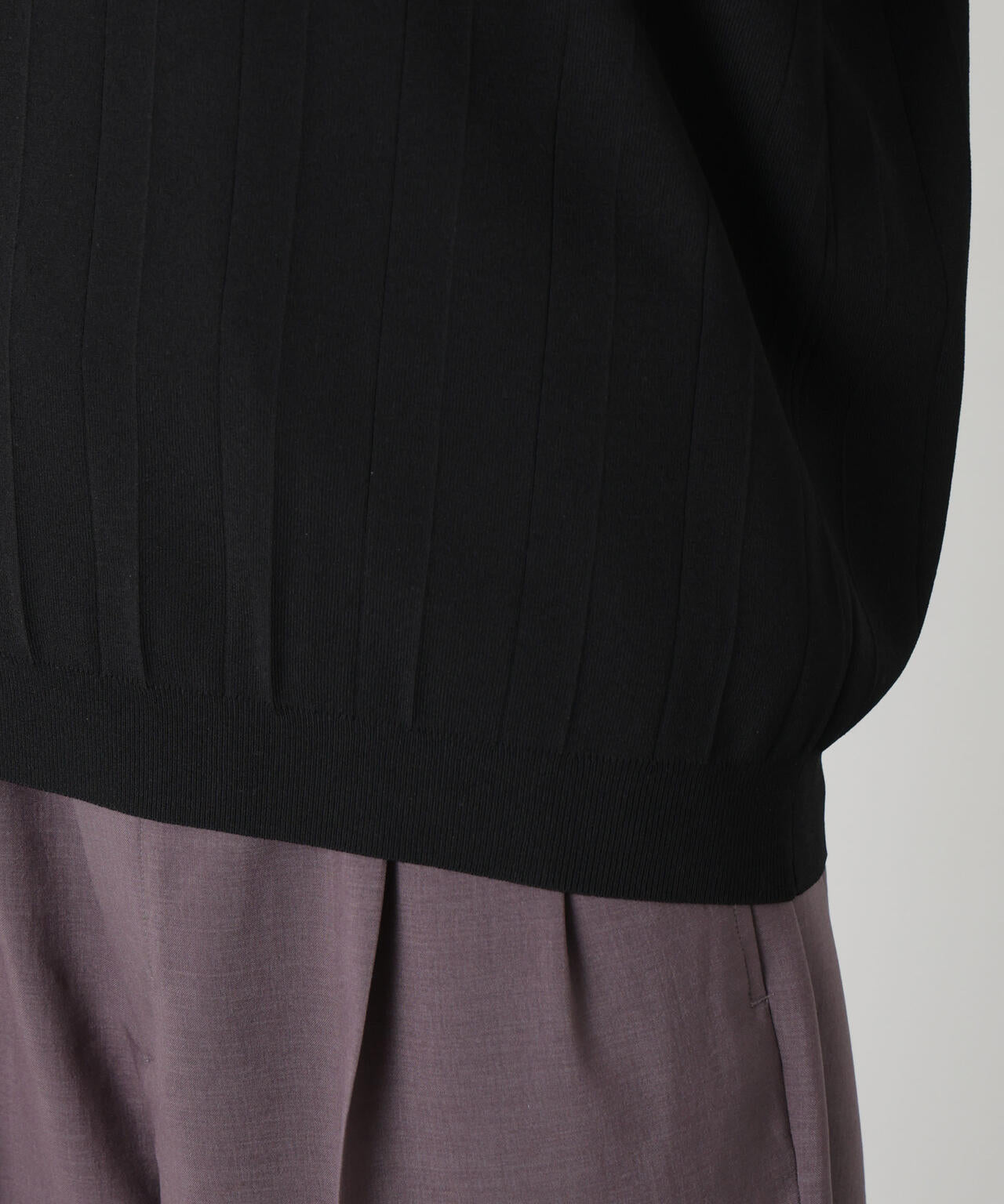 ｢ASSEMBLANC｣ 針抜きスキッパーポロ 6686122209