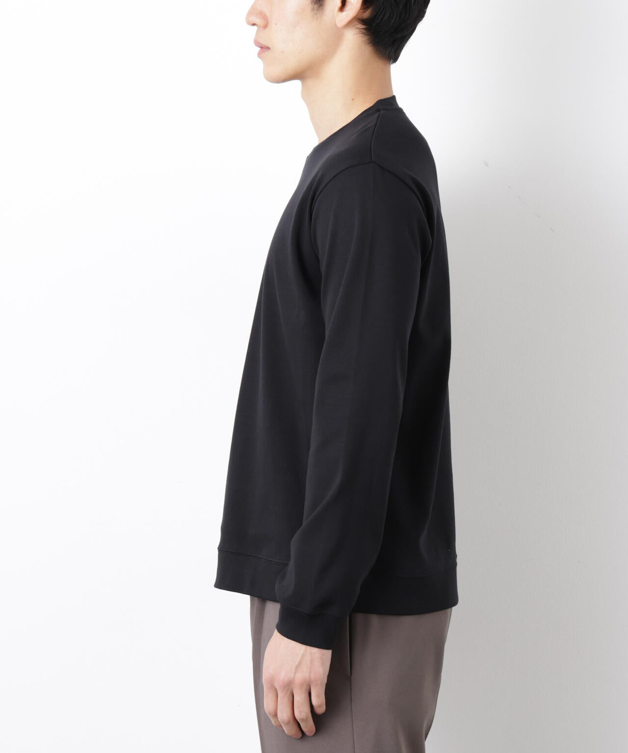 「FORMAL JERSEY」クルーネックカットソー長袖 6686123201