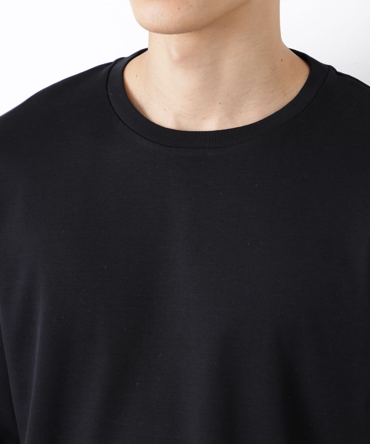 FORMAL JERSEY」クルーネックカットソー長袖