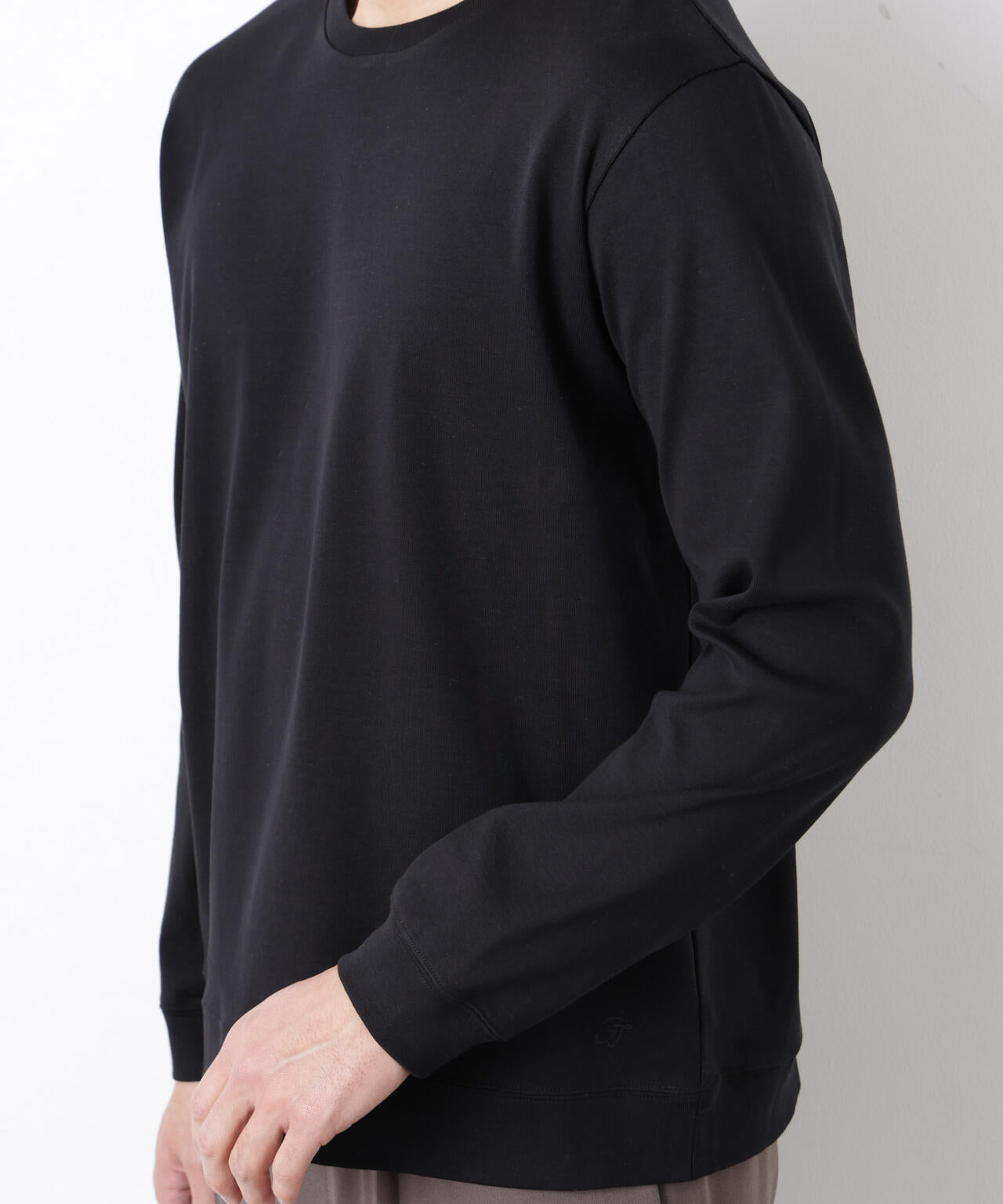 「FORMAL JERSEY」クルーネックカットソー長袖 6686123201