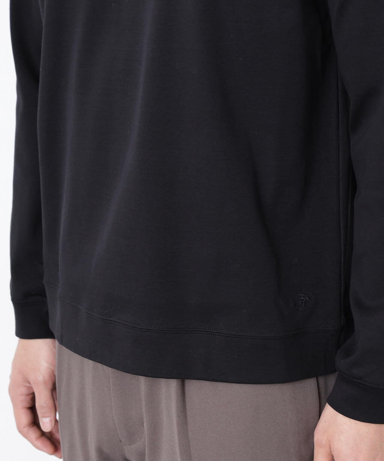 「FORMAL JERSEY」クルーネックカットソー長袖 6686123201