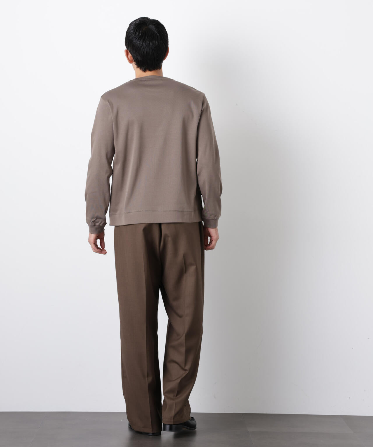 FORMAL JERSEY」クルーネックカットソー長袖