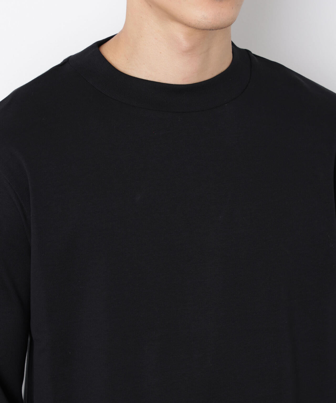 「FORMAL JERSEY」モックネックカットソー長袖 6686123202