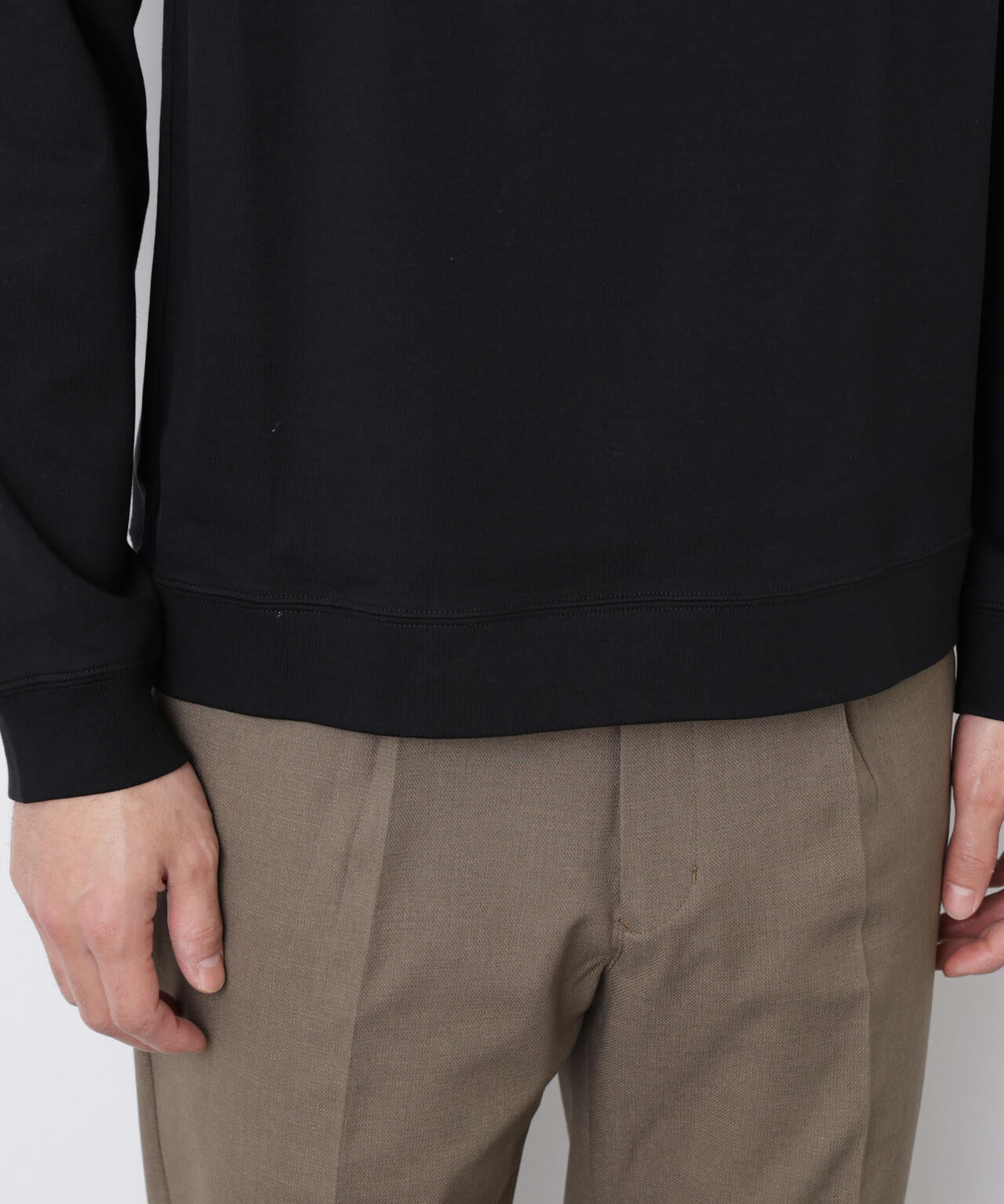 「FORMAL JERSEY」モックネックカットソー長袖 6686123202