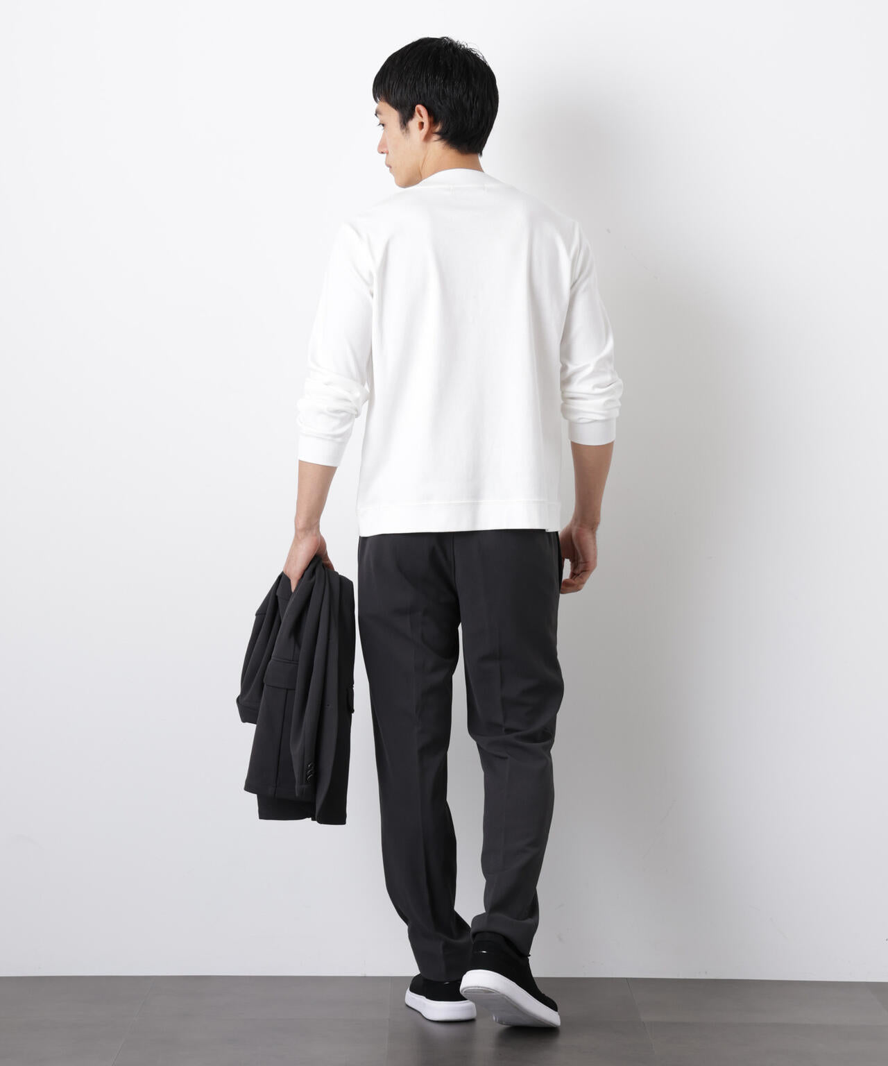 「FORMAL JERSEY」モックネックカットソー長袖 6686123202