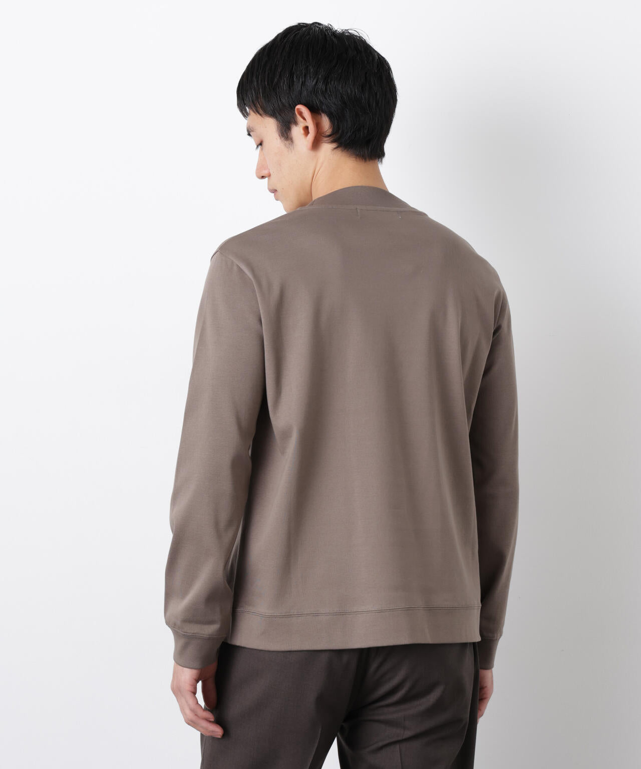 FORMAL JERSEY」モックネックカットソー長袖