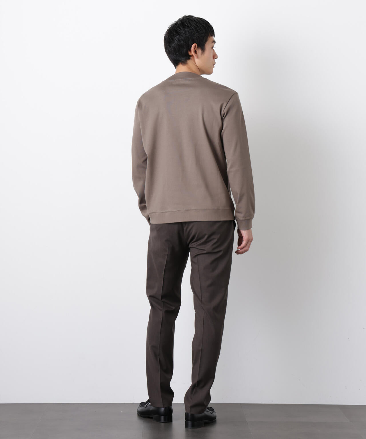 FORMAL JERSEY」モックネックカットソー長袖