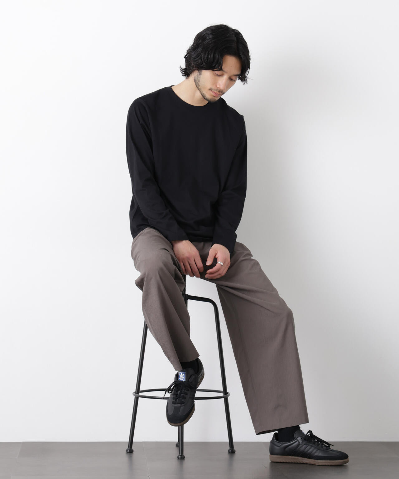 Anti Soaked(R)汗染み防止 クルーネックTシャツ 6686123205