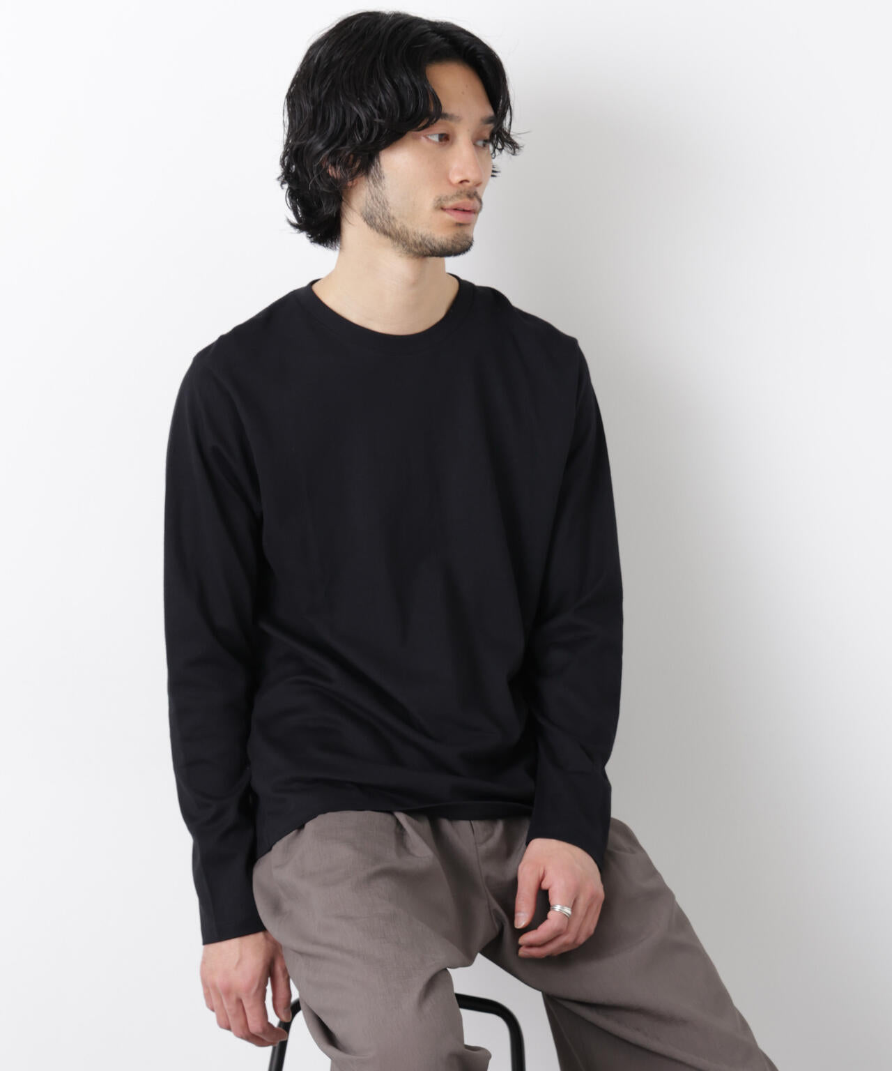 Anti Soaked(R)汗染み防止 クルーネックTシャツ 6686123205