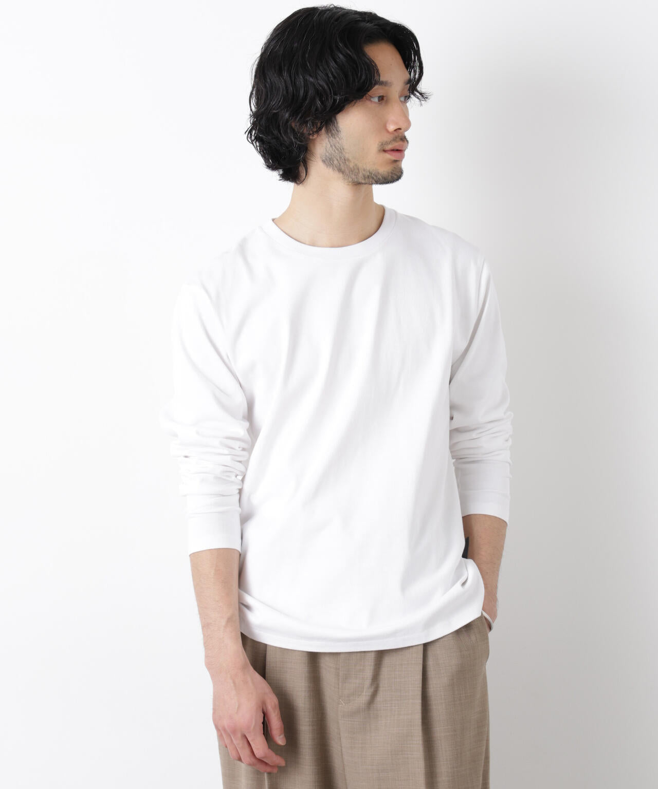 Anti Soaked(R)汗染み防止 クルーネックTシャツ 6686123205