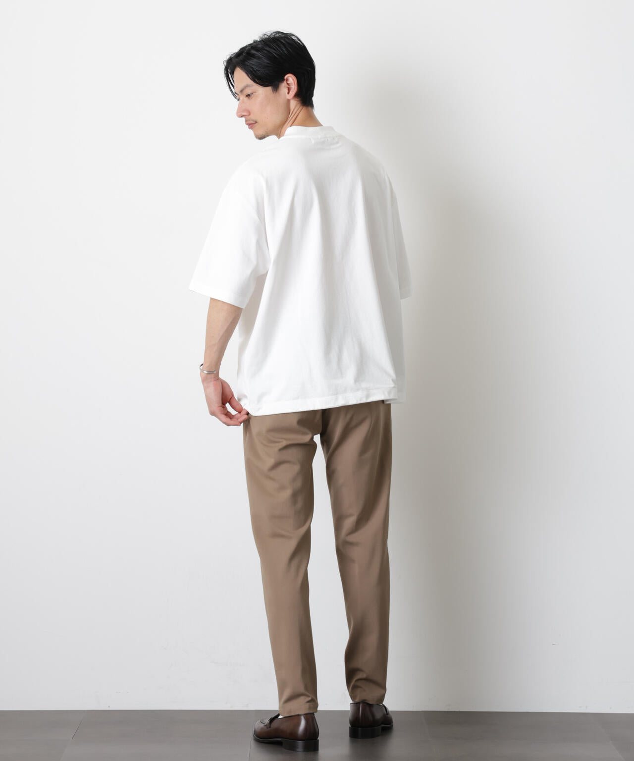 ソラーロワイドモックネックTシャツ 6686124203