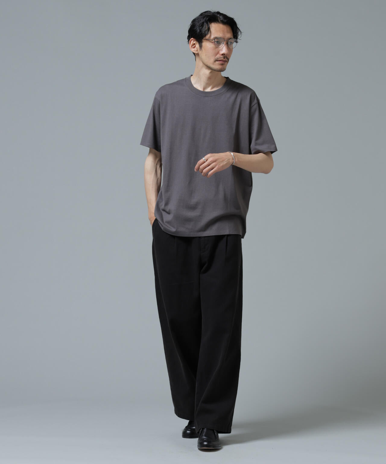 Anti Soaked(R) 汗染み防止 ライトウェイト 5.6oz ミドルシルエットTシャツ 6686124208
