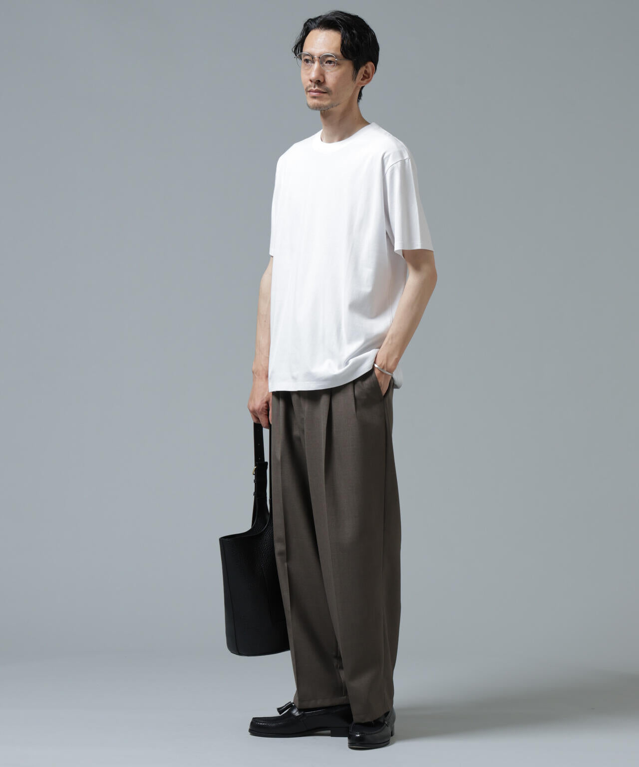 Anti Soaked(R) 汗染み防止 ライトウェイト 5.6oz ミドルシルエットTシャツ 6686124208