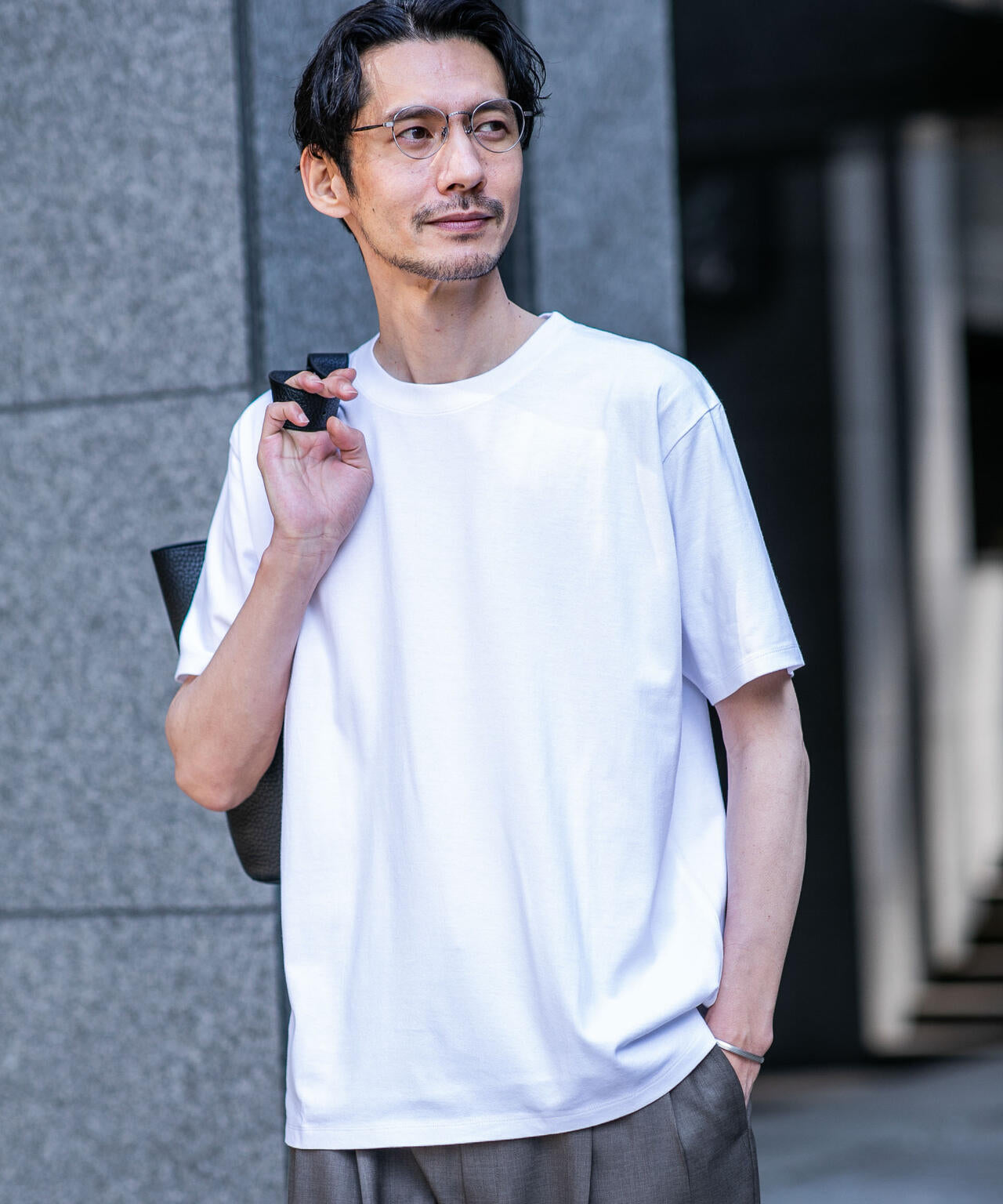 Anti Soaked(R) 汗染み防止 ライトウェイト 5.6oz ミドルシルエットTシャツ 6686124208