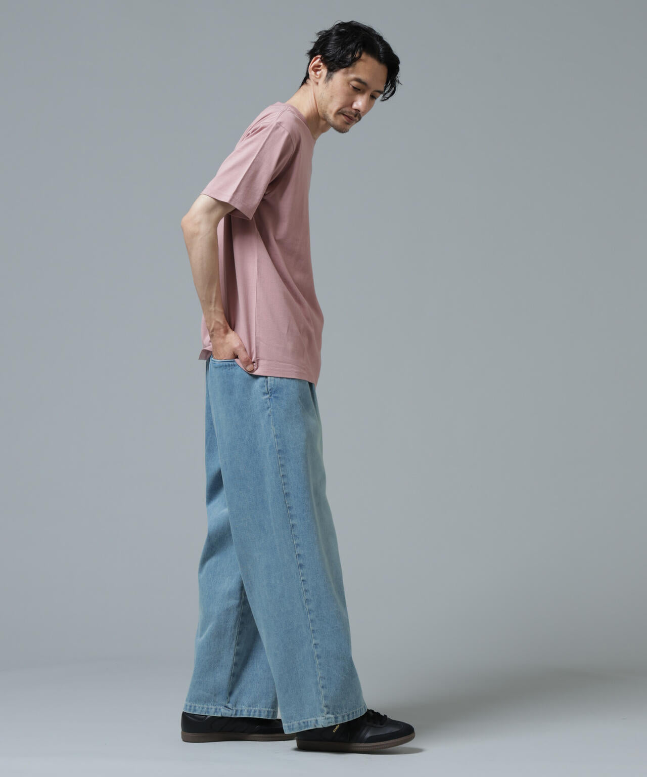 Anti Soaked(R) 汗染み防止 ライトウェイト 5.6oz ミドルシルエットTシャツ 6686124208