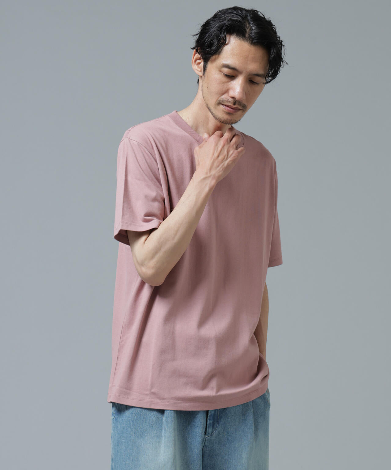 Anti Soaked(R) 汗染み防止 ライトウェイト 5.6oz ミドルシルエットTシャツ 6686124208