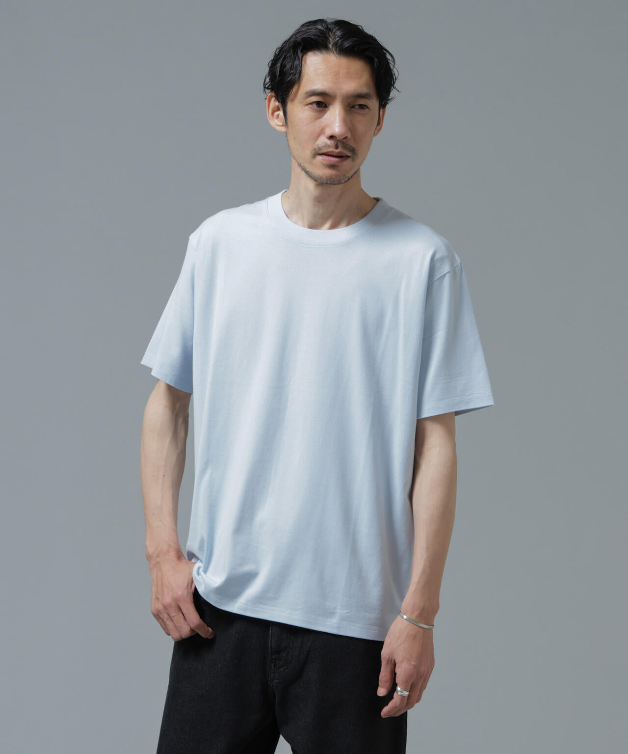 Anti Soaked(R) 汗染み防止 ライトウェイト 5.6oz ミドルシルエットTシャツ 6686124208