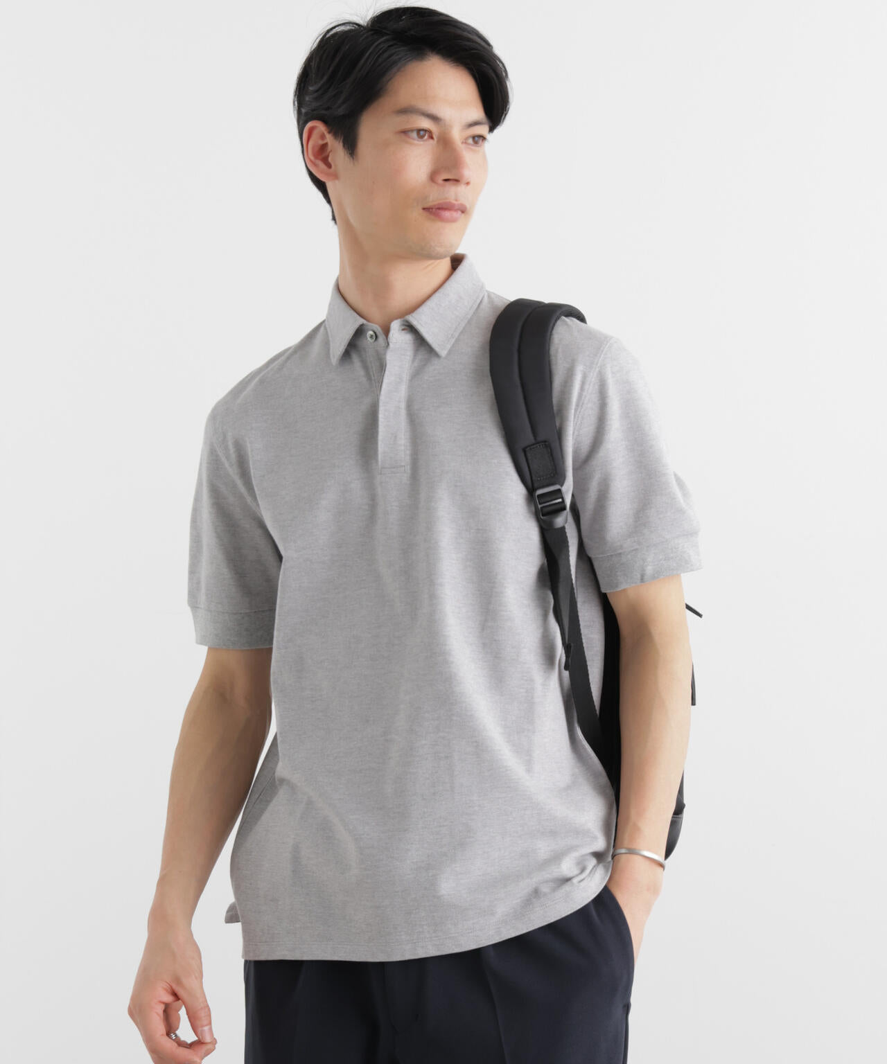 Anti Soaked(R) 汗染み防止 比翼ポロシャツ