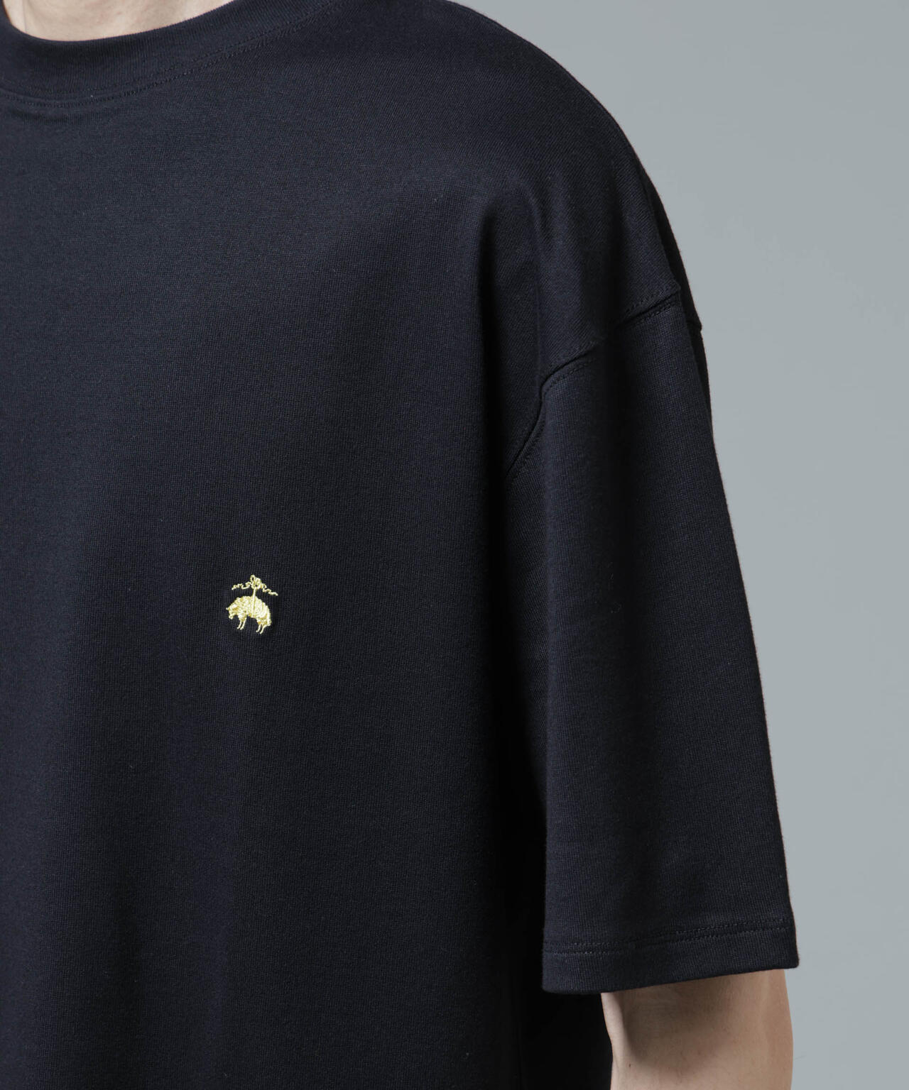 Brooks Brothers別注」Anti Soaked(R) 汗染み防止 クルーネック ビッグ