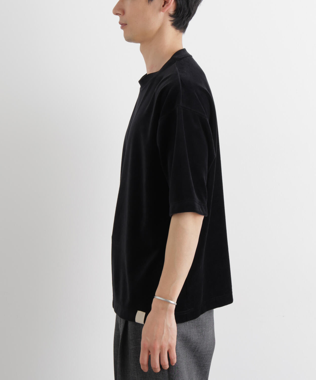 ベロア クルーネック Ｔシャツ 半袖 6686124226