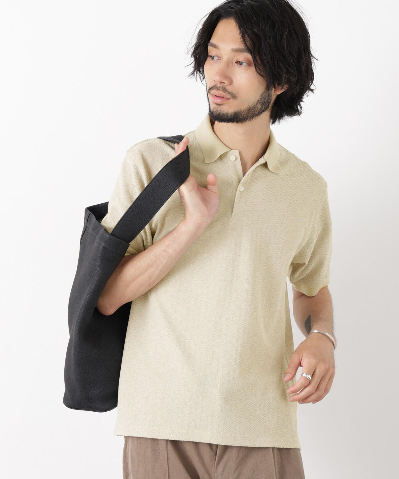 181cm　B:75 W:73 H:90 着用サイズ：L